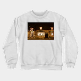 Broadway Christmas Lights Cotswolds Worcestershire Crewneck Sweatshirt